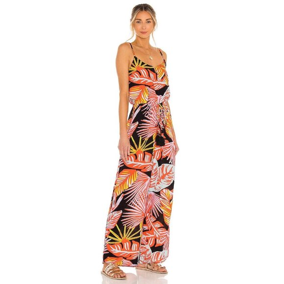Maaji Pants - Maaji Mystic Arielle Palm Print Jumpsuit